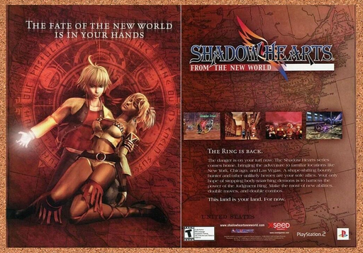 2007 Shadow Hearts From The New World PS2 Original Ad v1 - for just $21.49! 