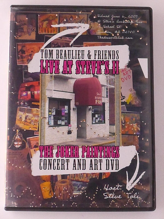 The Joker Paintings Concert and Art DVD - Tom Beaulieu and Friends (DVD) - K0428 - for just $4.99! 