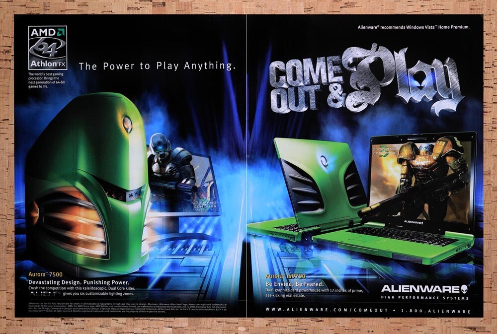 2003 Command & Conquer 3 Tiberium Wars Alienware Original Ad v5 - for just $21.49! 