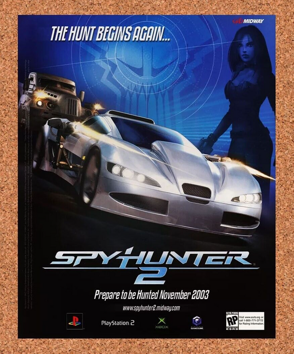 2005 Spy Hunter 2 PS2 Original Ad - for just $17.99! 