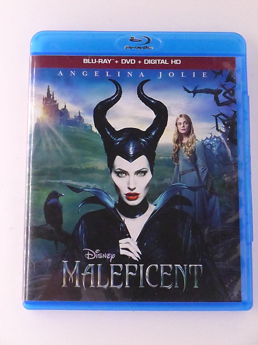 Maleficent (Blu-ray, DVD, 2014, Disney) - K8 - for just $2.50! 