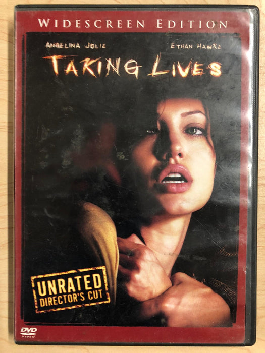 Taking Lives (DVD, 2004, Unrated Directors Cut, Widescreen) - L05 - for just $1.99! 