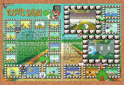 1993 Yoshis Safari SNES Original Ad v1 - for just $21.69! 