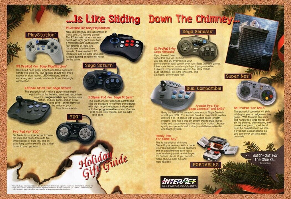 1995 InterAct Holiday Gift Guide Original Ad v2 - for just $21.49! 