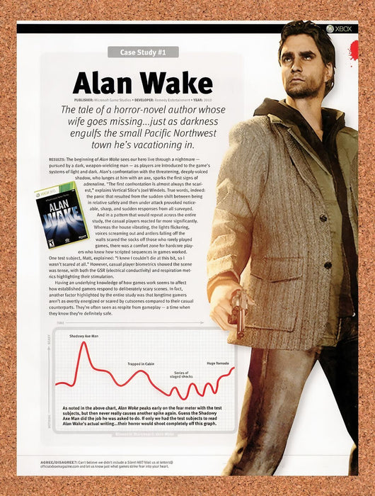 2011 Alan Wake Xbox 360 Case Study Original Ad v4 - for just $17.99! 