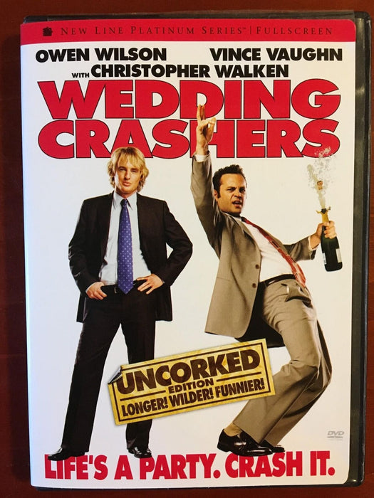 Wedding Crashers (DVD, 2005, Fullscreen, New Line Platinum Series) - J1231 - for just $1.99! 