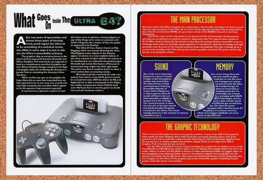 1996 Nintendo N64 Ultra 64 Hardware Original Ad vc11 - for just $23.99! 