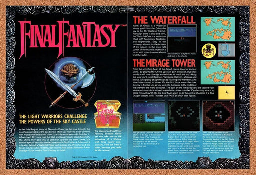 1990 Final Fantasy NES Original Ad v2 - for just $22.49! 