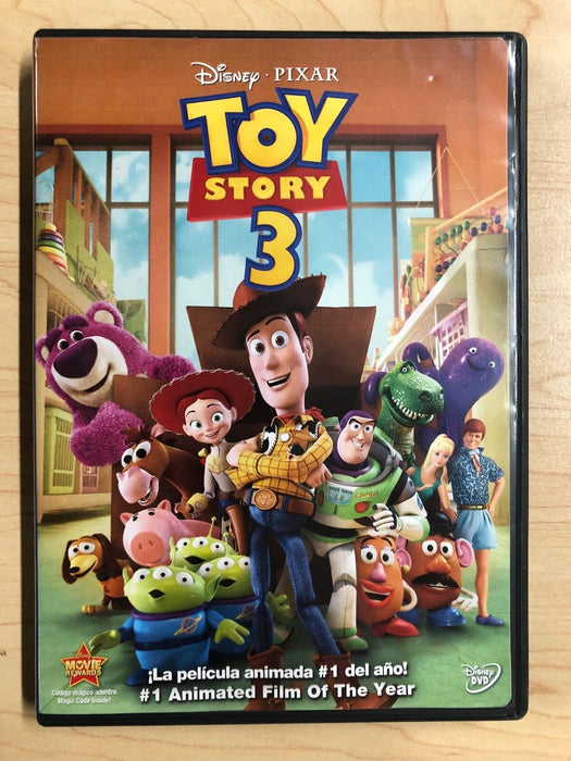 Toy Story 3 - Spanish Edition (DVD, Disney Pixar, 2010) - K0303 - for just $4.99! 