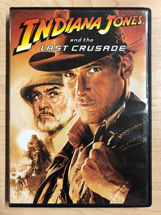 Indiana Jones and the Last Crusade (DVD, 1989) - L02 - for just $2.99! 