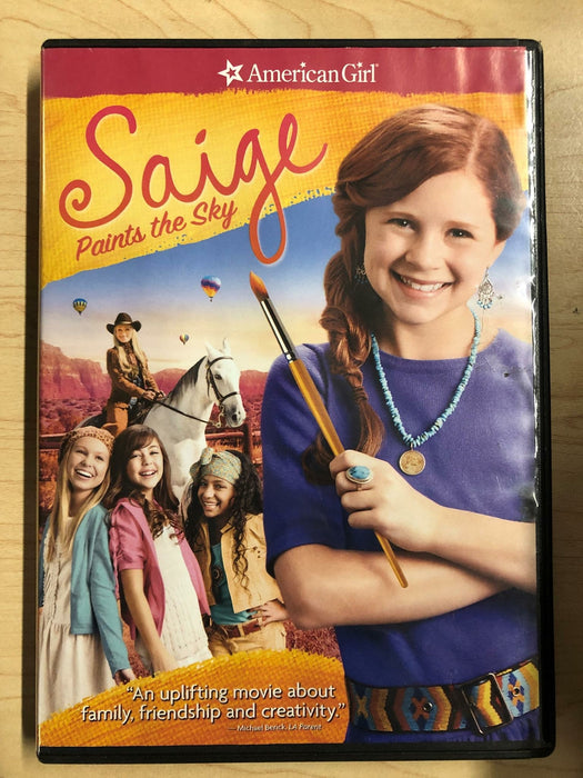 American Girl - Saige Paints the Sky (DVD, 2013) - L02 - for just $1.99! 