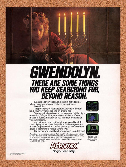 1983 Gwendolyn Vic-20 Original Ad v1 - for just $18.49! 