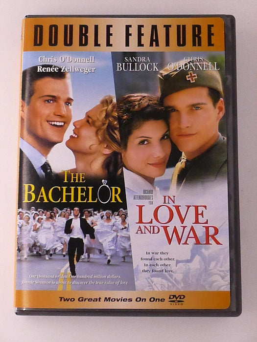 The Bachelor - In Love and War (DVD, double feature) - K6 - for just $2.50! 