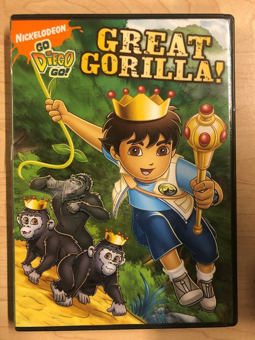 Go Diego Go - Great Gorilla (DVD, Nickelodeon, 2008) - K5 - for just $2.25! 