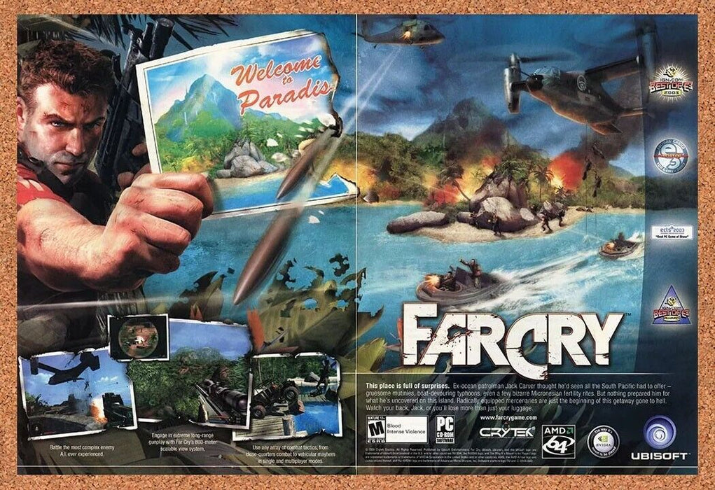 2006 Far Cry PC Original Ad - for just $21.49! 