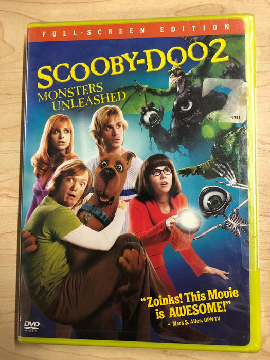 Scooby-Doo 2 Monsters Unleashed (DVD, Full Screen, 2004) - NEW25 - for just $4.99! 