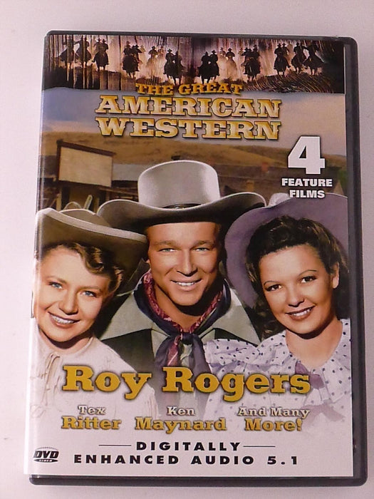 The Great American Western Roy Rogers - Wild Horse, Pha.. (DVD, 4-film) - K0107 - for just $4.99! 