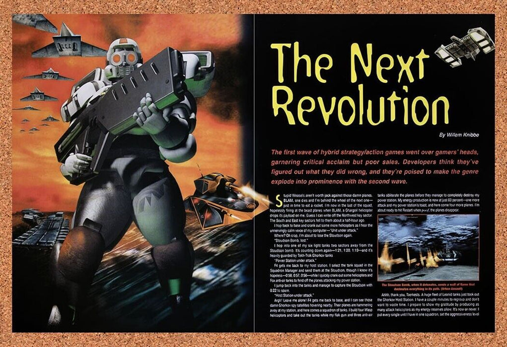 1998 Battlecorps Sega CD Original Ad v1 - for just $21.49! 