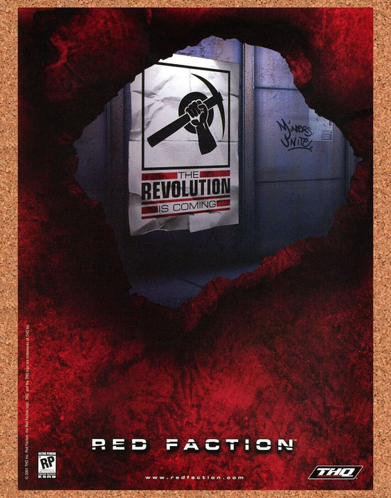 2001 Red Faction PC Original Ad - for just $17.99! 