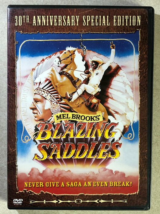 Blazing Saddles (DVD, 30th Anniversary Special Edition, 1974) - L04 - for just $3.50! 