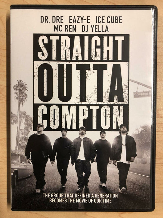 Straight Outta Compton (DVD, 2015) - K10 - for just $2.50! 