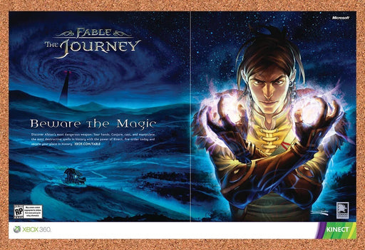 2012 Fable The Journey Xbox 360 Original Ad v2 - for just $21.49! 