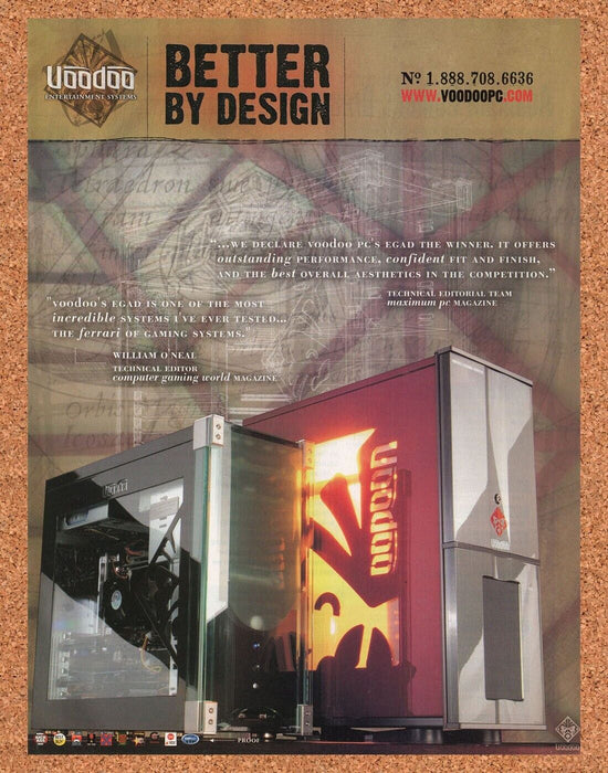 2004 Voodoo 3dfx GPU Original Ad - for just $17.99! 