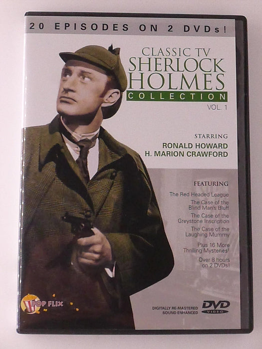 Classic TV Sherlock Holmes Collection Vol 1 (DVD, 20 episodes) - L04 - for just $1.99! 