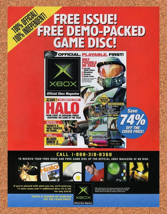 2004 Halo Xbox Original Xbox Magazine Ad - for just $17.99! 