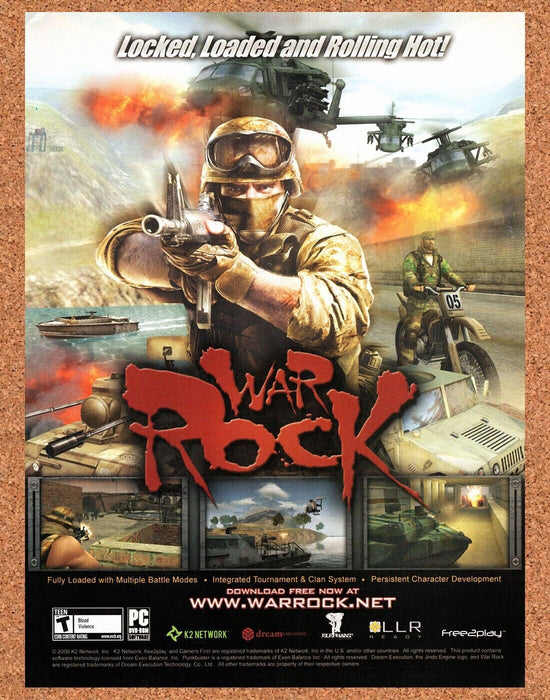 2007 War Rock PC Original Ad - for just $21.49! 