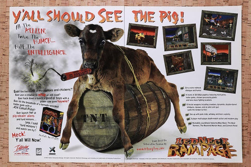 1997 Redneck Rampage 1 PC Original Ad v1 - for just $21.49! 
