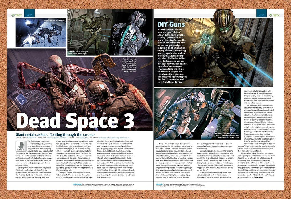 2012 Dead Space 3 Xbox 360 Original Ad v5 - for just $21.49! 