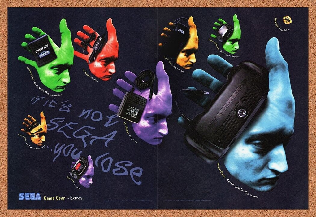 1994 Sega Game Gear Console Original Ad v1 - for just $21.49! 