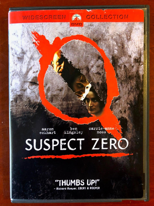 Suspect Zero (DVD, 2004, Widescreen) - L04 - for just $2.50! 
