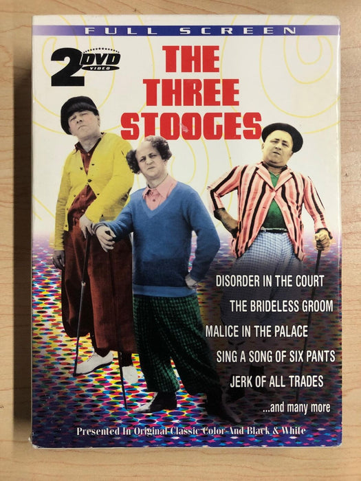 The Three Stooges - 2-Pack (DVD, 2-disc, full screen) - K9 - for just $2.25! 