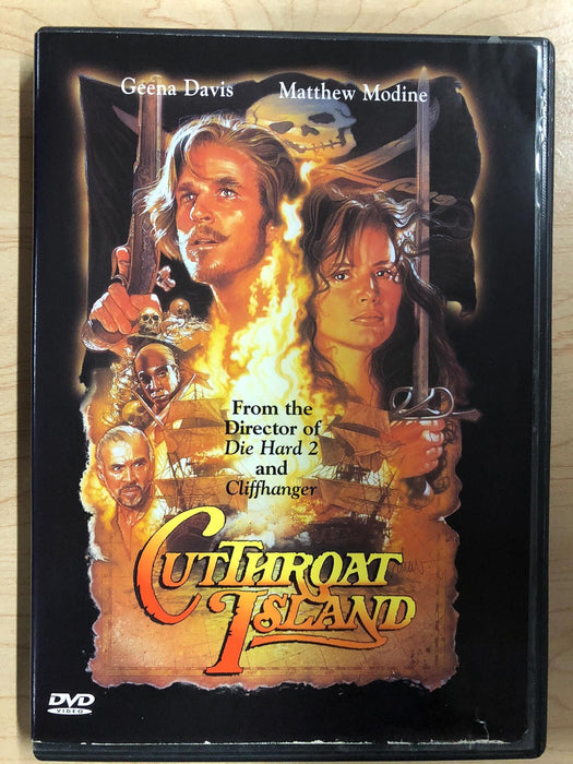 Cutthroat Island (DVD, 1995) - K8 - for just $2.99! 