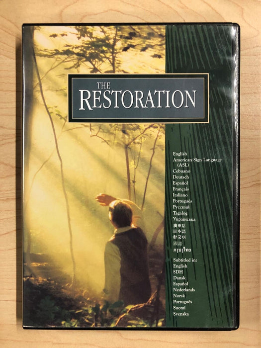 The Restoration (DVD, The Church of Jesus Christ of Latter-Day Saints) - J1231 - for just $1.99! 
