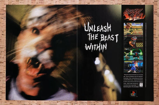1998 Bloody Roar PS1 Original Ad v1 - for just $21.49! 