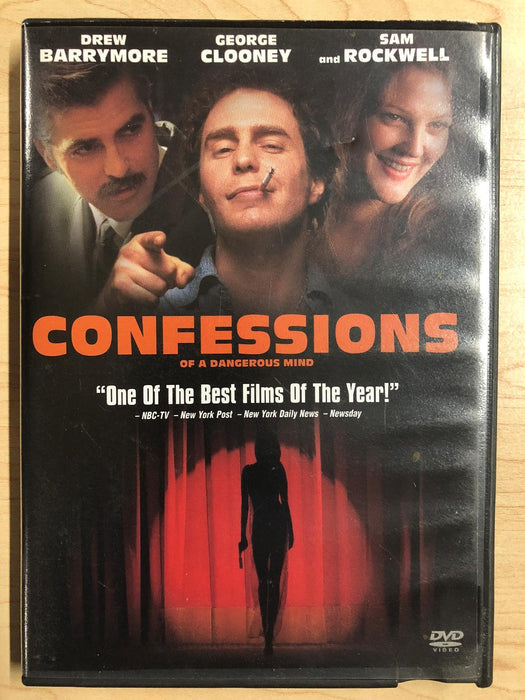 Confessions of a Dangerous Mind (DVD, 2002) - K8 - for just $2.99! 