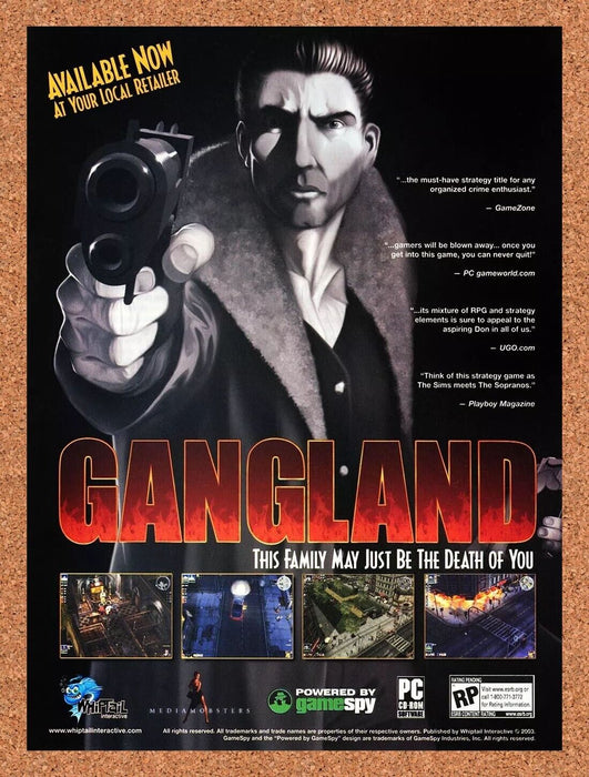 2006 Gangland PC Original Ad - for just $17.99! 