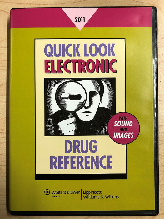 Quick Look Electronic Drug Reference 2011 (Software) - G0726 - for just $10.99! 