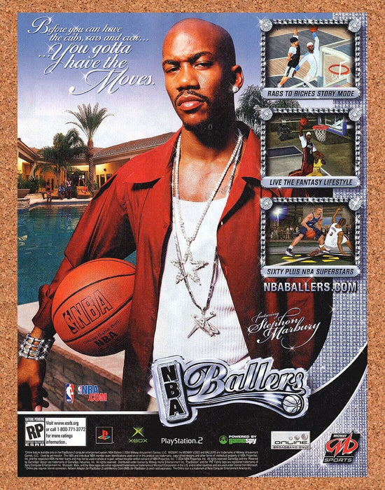 2004 NBA Ballers Xbox Original Ad - for just $17.99! 