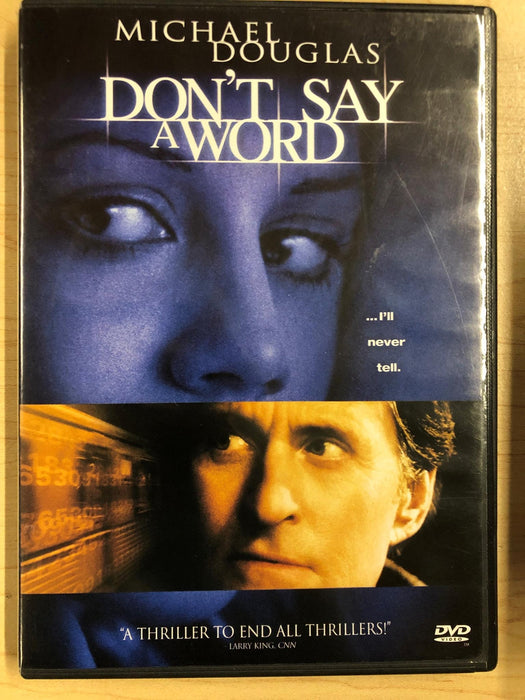Dont Say a Word (DVD, 2001) - L05 - for just $2.50! 