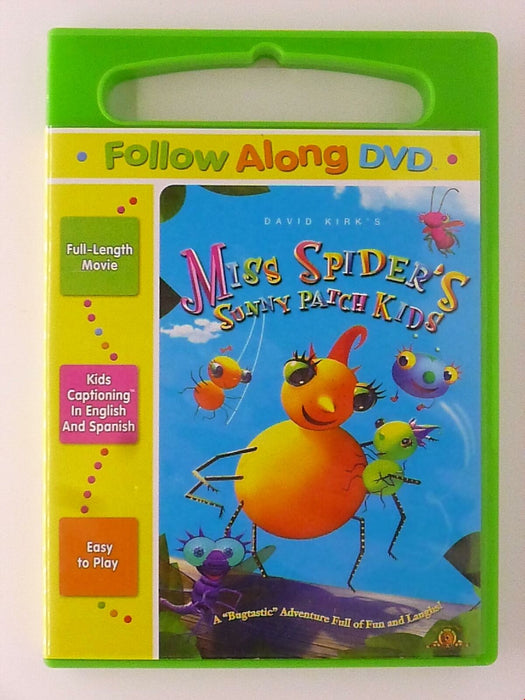 Follow Along DVD - Miss Spiders Sunny Patch Kids (DVD, 2003) - H0321 - for just $1.99! 