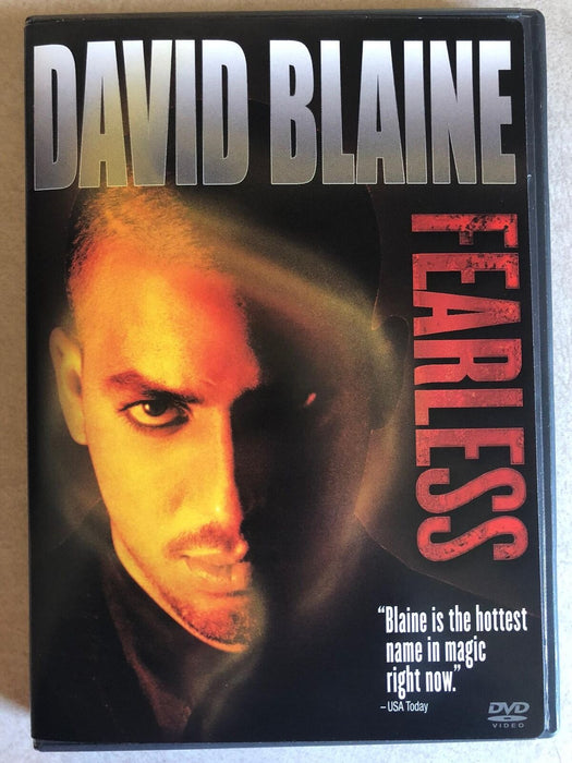 David Blaine - Fearless (DVD, 2002) - K0218 - for just $2.25! 