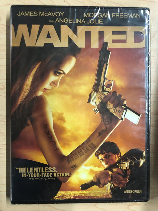 Wanted (DVD, 2008, Widescreen) - NEW25 - for just $3.25! 