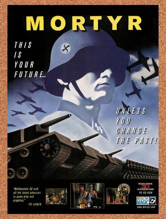 1999 Mortyr PC Original Ad v1 - for just $19.49! 