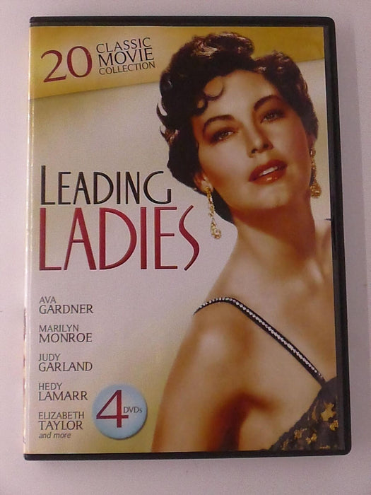Leading Ladies (DVD, 20 Movies, Gardner, Monroe, Garland, LaMarr) - K7 - for just $3.99! 