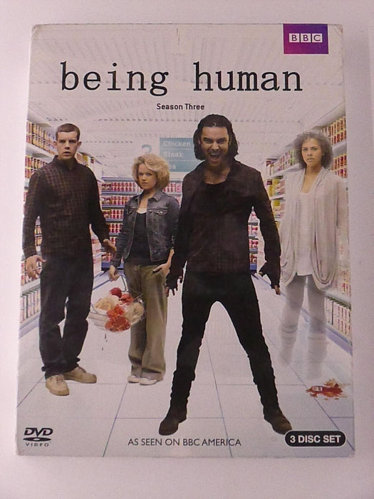 Being Human - Season Three (DVD, BBC, 2011) - K6 - for just $3.25! 