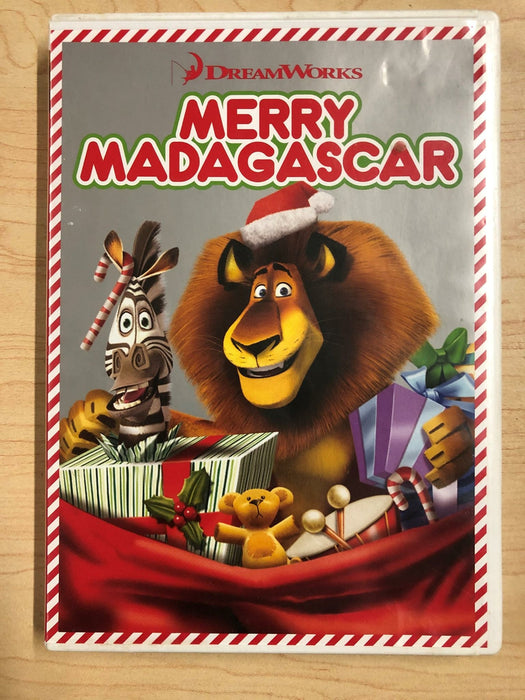 Merry Madagascar (DVD, Christmas, 2009) - I1030 - for just $1.99! 